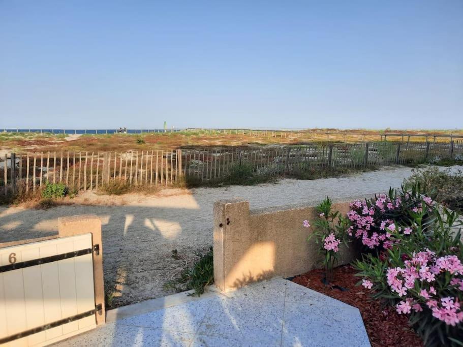 Villa Face A La Mer Sur Le Sable 6 Clim A L'Etage Le Barcares Exterior photo